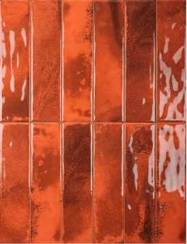  Gạch thẻ men bóng màu đỏ M-TMGG-F-X - 75x300 