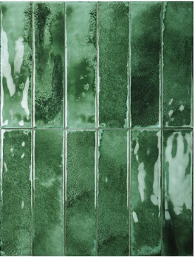 Gạch thẻ men bóng màu xanh lá M-TMGG-F-DF - 75x300