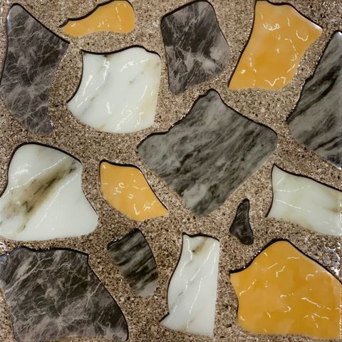  Gạch ốp lát đá bóng kính trang trí sỏi đá SG-GGVDNN - 30x30 