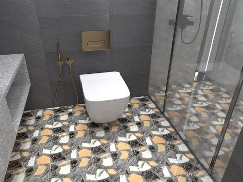  Gạch ốp lát đá bóng kính trang trí sỏi đá SG-GGVDNT - 30x30 