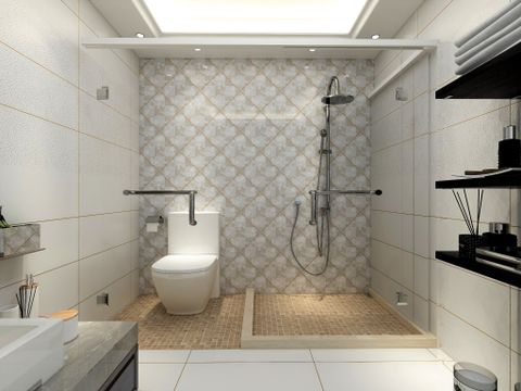  Gạch ốp lát đá bóng kính trang trí ô vuông xám vân khói SG-GXZZM - 30x30 