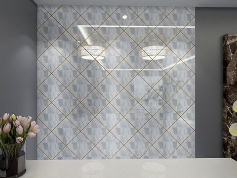  Gạch ốp lát trang trí đá bóng kính ô vuông xanh SG-GXZZN - 30x30 