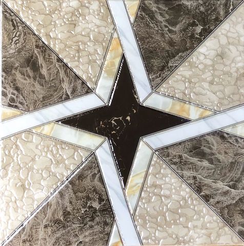  Gạch ốp lát đá bóng kính trang trí ngôi sao SG-GXZFD - 30x30 