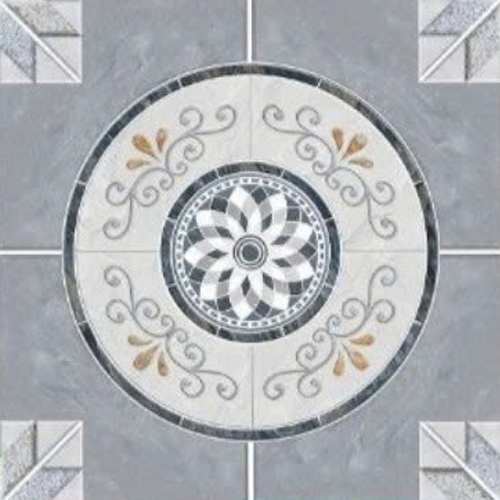Gạch lát nền sân vườn men mờ hoa văn xám SDT-MDDD - 50x50