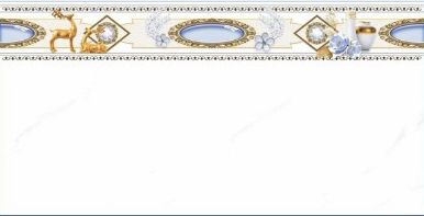 Gạch ốp tường men bóng trắng viền nai TK-GNZGF - 30x60
