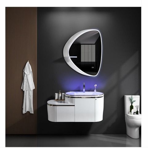  Tủ lavabo treo kèm gương cảm ứng TN 2002 