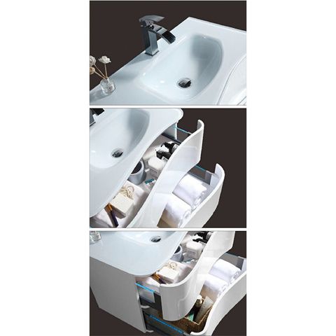  Tủ lavabo treo kèm gương cảm ứng TN-2003 