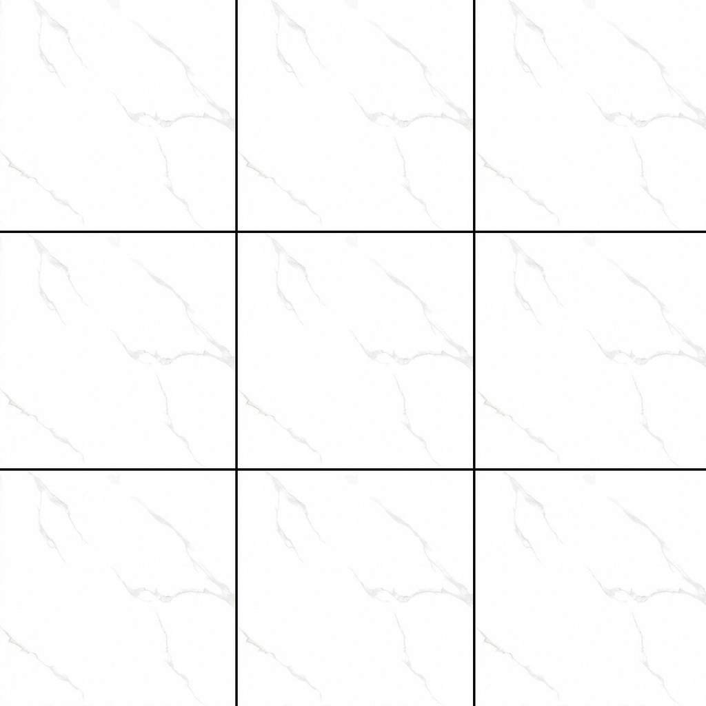 Gạch nền men bóng trắng vân khói TP-MXZD - 50x50