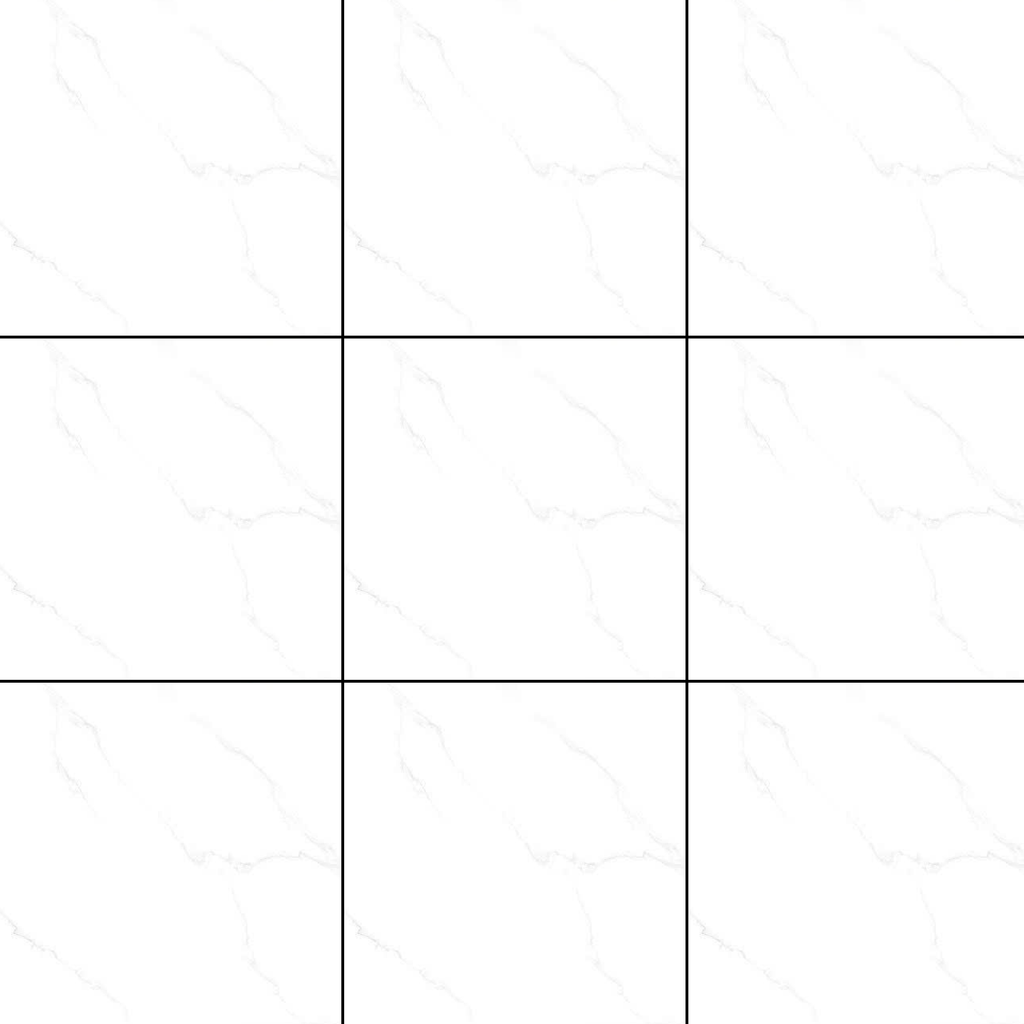 Gạch nền đá bán sứ bóng trắng vân khói VG - VZNZG - 80x80