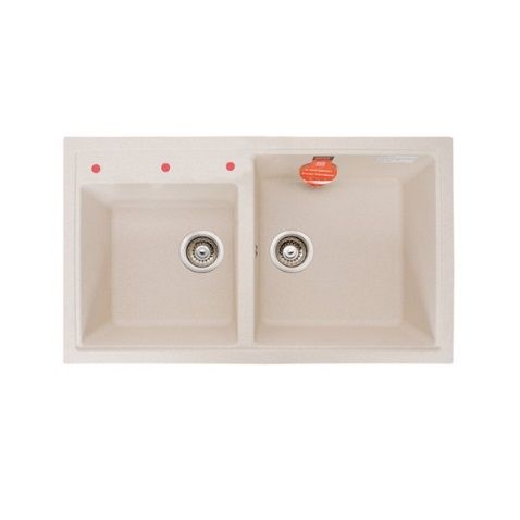  Chậu rửa chén 2 hộc đá Granite VIC3 