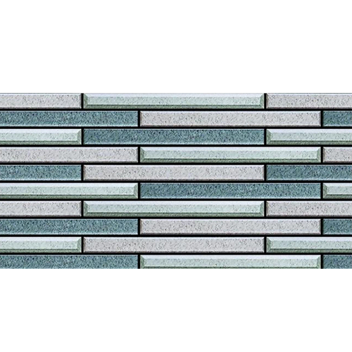 Gạch ốp men mờ trang trí sọc ô xám VN-VVZD - 25x50