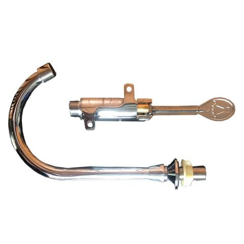  Vòi rửa chén đạp inox 304 bóng gương 8139 