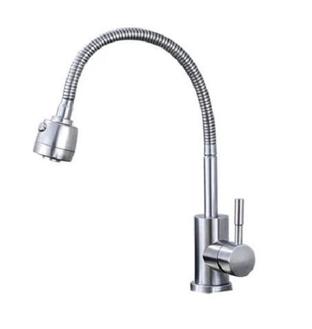  Vòi rửa chén nóng lạnh cần bẻ inox 304 bóng 9578 