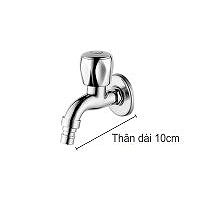  Vòi hồ inox 304 bóng 9626 
