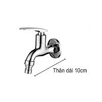  Vòi hồ inox 304 bóng 9627 