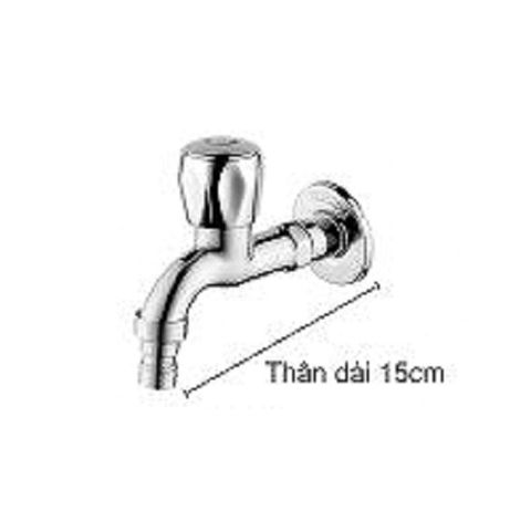  Vòi hồ inox 304 bóng 9632 