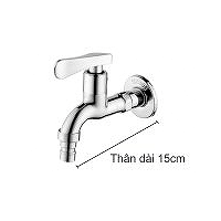  Vòi hồ inox 304 bóng 9636 