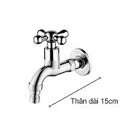  Vòi hồ inox 304 bóng 9638 