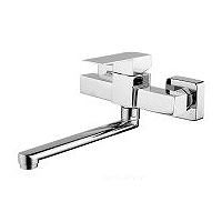  Vòi rửa chén nóng lạnh âm tường inox 304 bóng  9679 