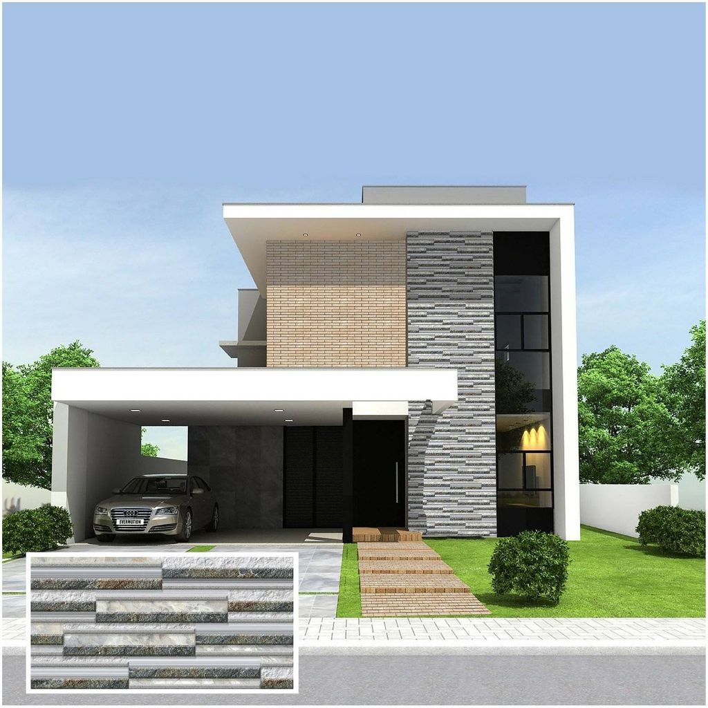Gạch ốp tường trang trí men mờ sọc xám VT-DGNZM - 30x60