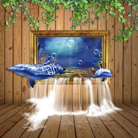  Tranh giấy dán tường WD1041 