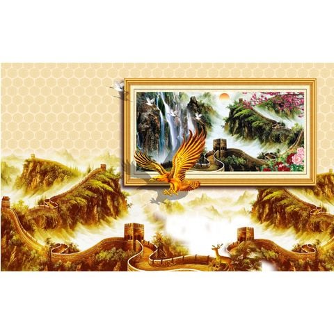  Tranh giấy dán tường WD1043 