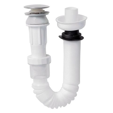  Bộ xả lavabo nhựa ruột gà 5810 