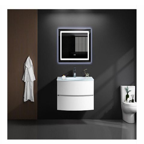  Tủ lavabo treo kèm gương cảm ứng Y-03 