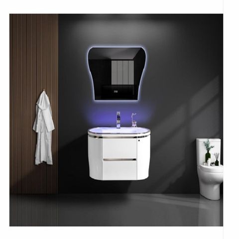  Tủ lavabo nhựa gương đèn led cảm ứng Y-2005 