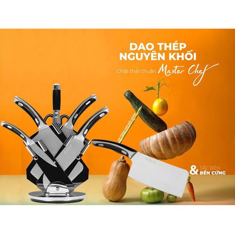  Bô dao thép nguyên khối BG-07 
