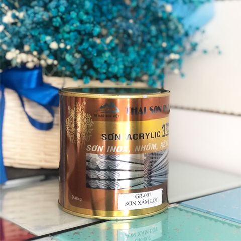  Sơn dầu sơn chuyên dụng cho nhôm kẽm gỗ inox BK005 