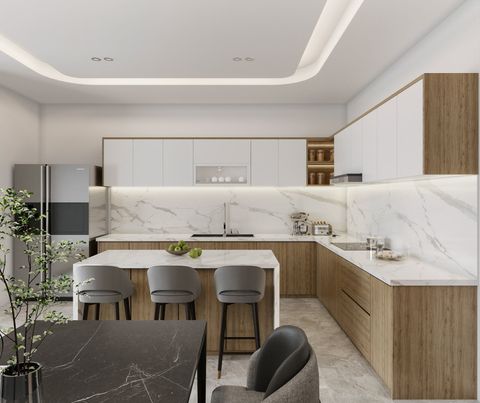  Tủ bếp Nhựa Acrylic 