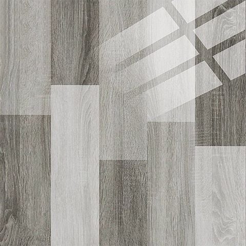  Gạch lát nền đá bóng kính vân gỗ ghép xám MK-NNDD-D - 60x60 