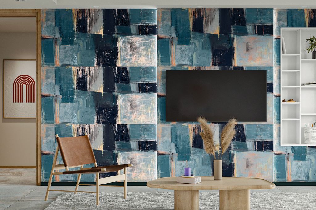 Gạch ốp lát đá mờ hoa văn xanh đen EDT-VDNZDH - 80x160