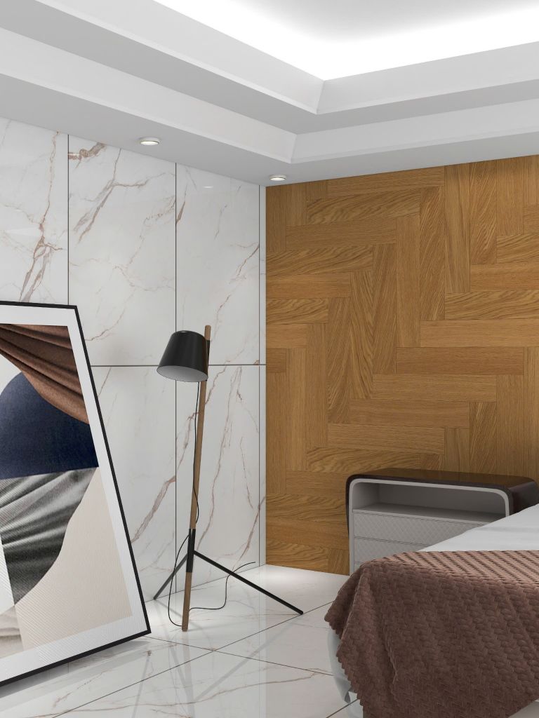 Gạch ốp lát đá bóng kính trắng vân mây AF-DZVN.VZFZ - 80x160