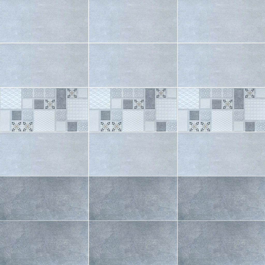 Gạch ốp tường đá mờ vân đá xám điểm hoa văn M-GNDZH - 30x60