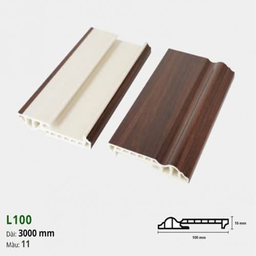 Chỉ nhựa len chân tường L100-11