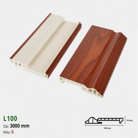  Chỉ nhựa len chân tường L100-6 