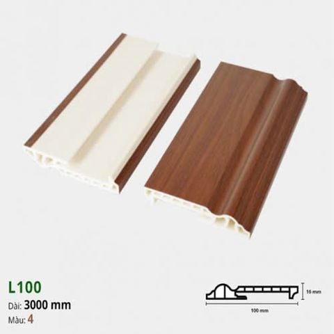  Chỉ nhựa len chân tường L100-4 