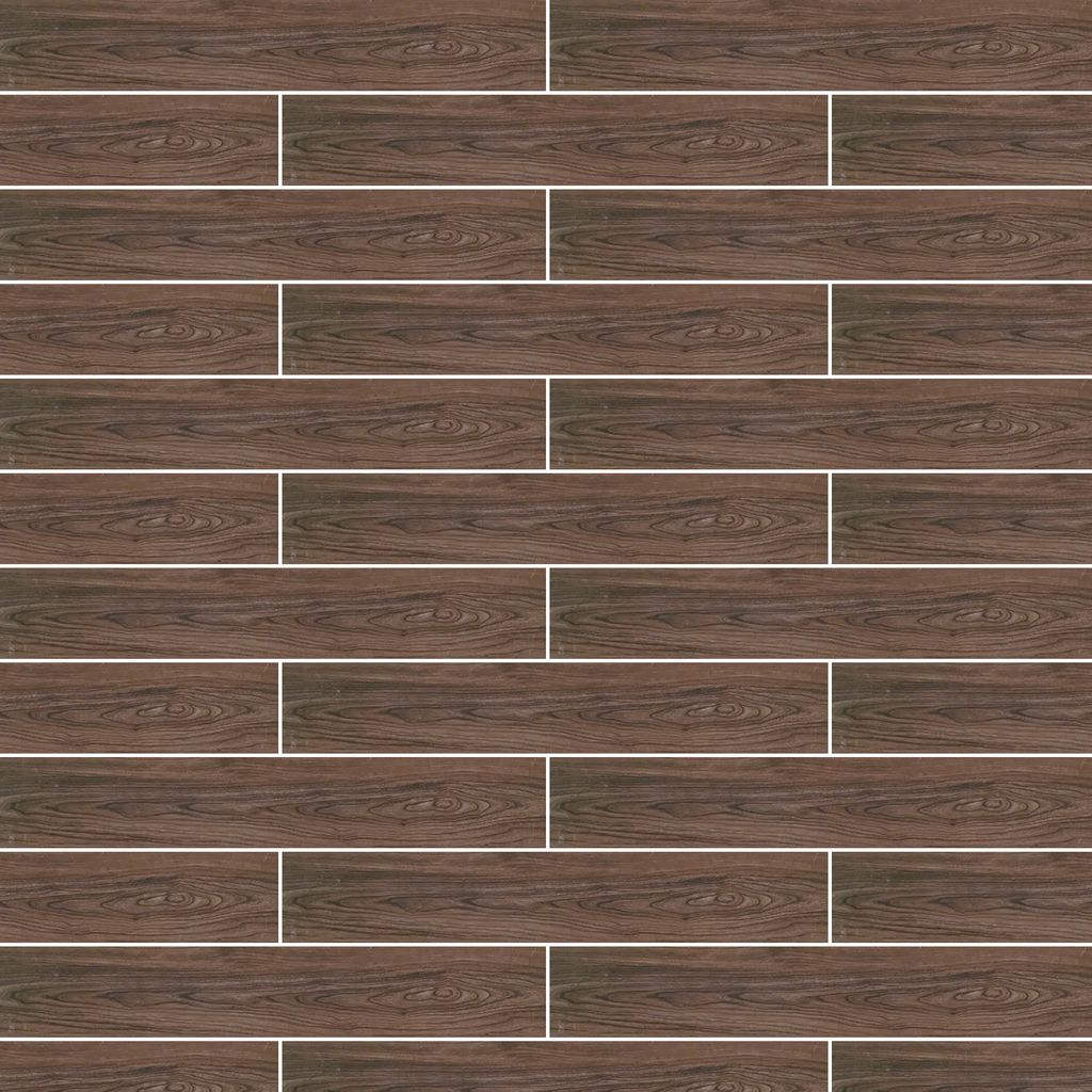 Gạch ốp lát đá bán sứ vân gỗ mờ nâu MXVZG - 15x90