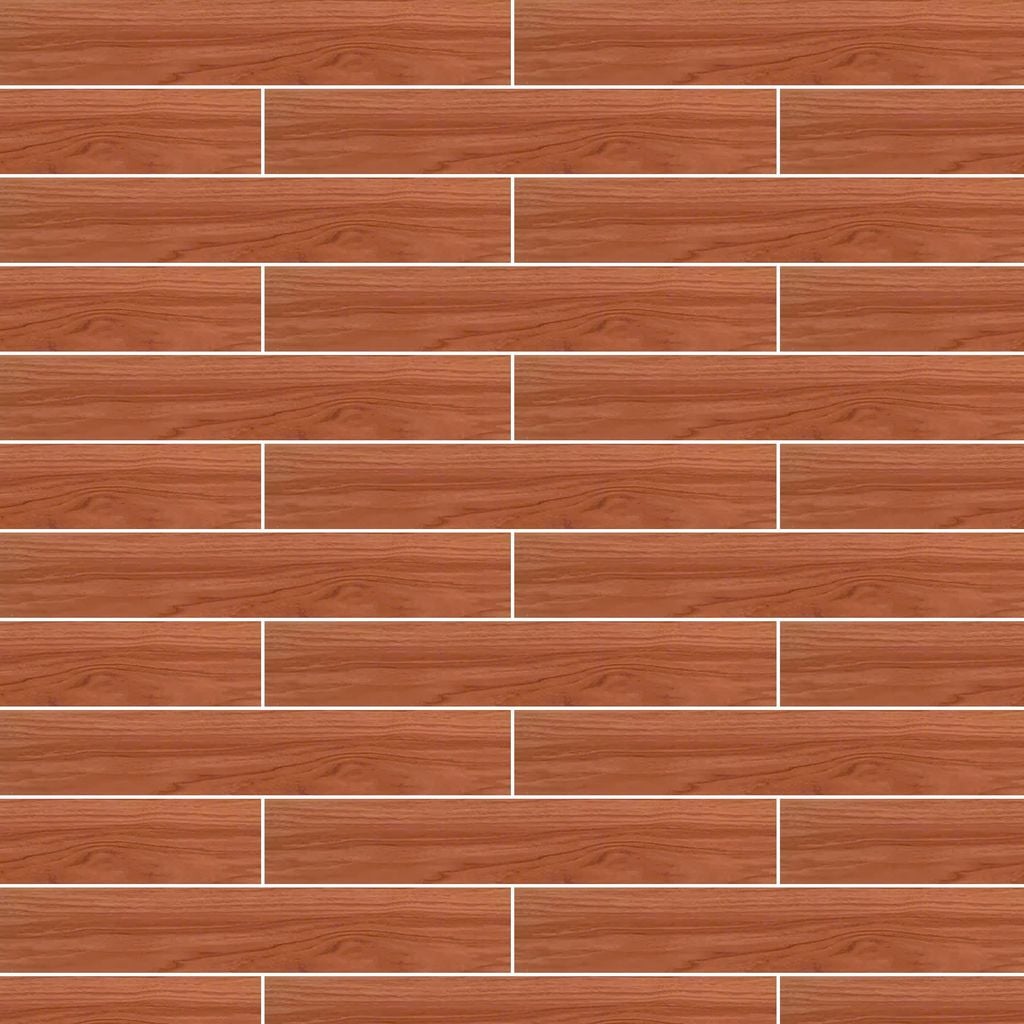 Gạch ốp lát đá bán sứ vân gỗ mờ nâu đỏ MXVNN - 15x90