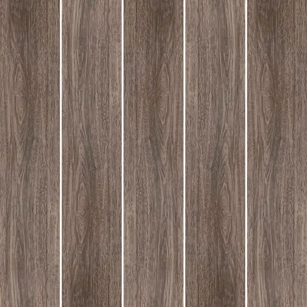 Gạch ốp lát bán sứ giả gỗ nâu sậm FZDZV - 20x100
