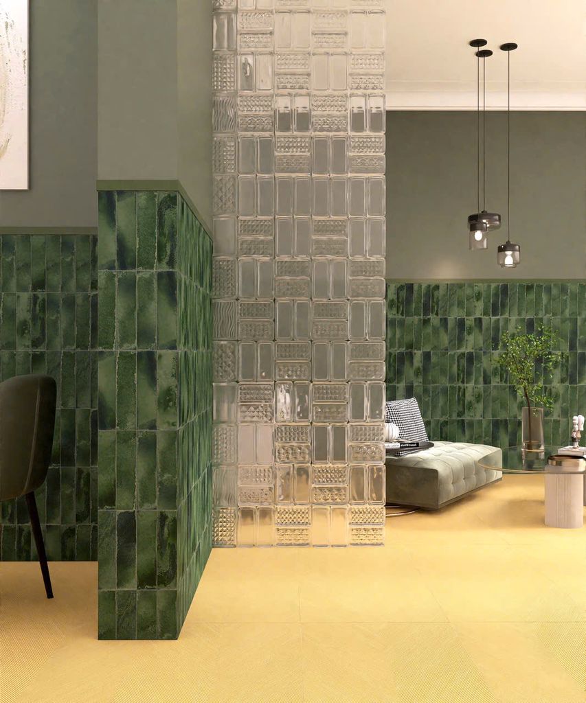 Gạch thẻ men bóng màu xanh lá M-TMGG-F-DF - 75x300