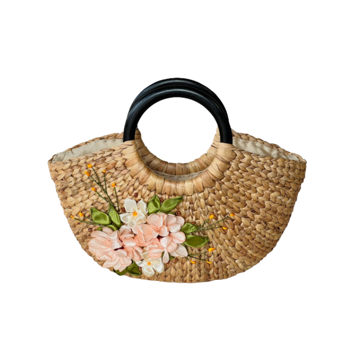 Water Hyacinth Beach Handbag