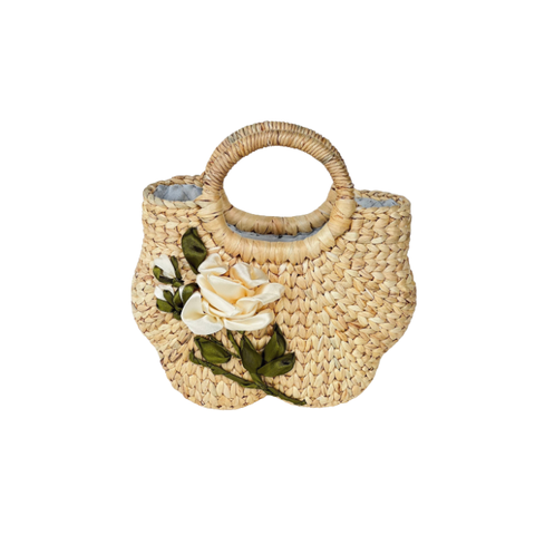 Water Hyacinth small handbag
