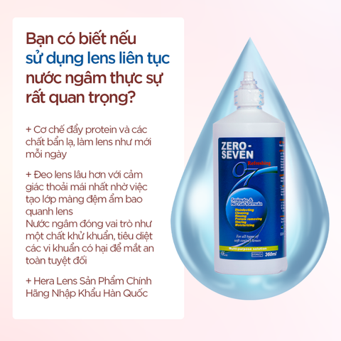 Nước Ngâm Cao Cấp Zero-Seven