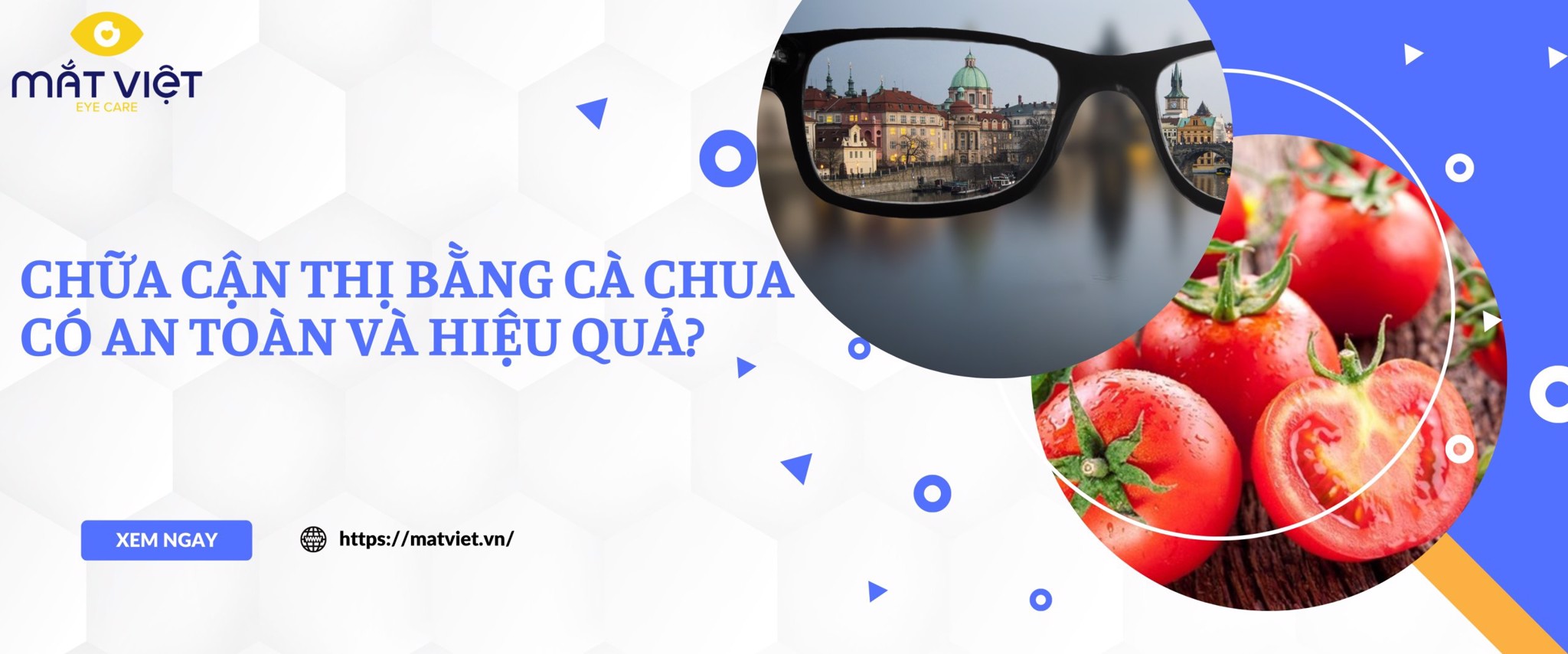 chữa cận thị bằng cà chua