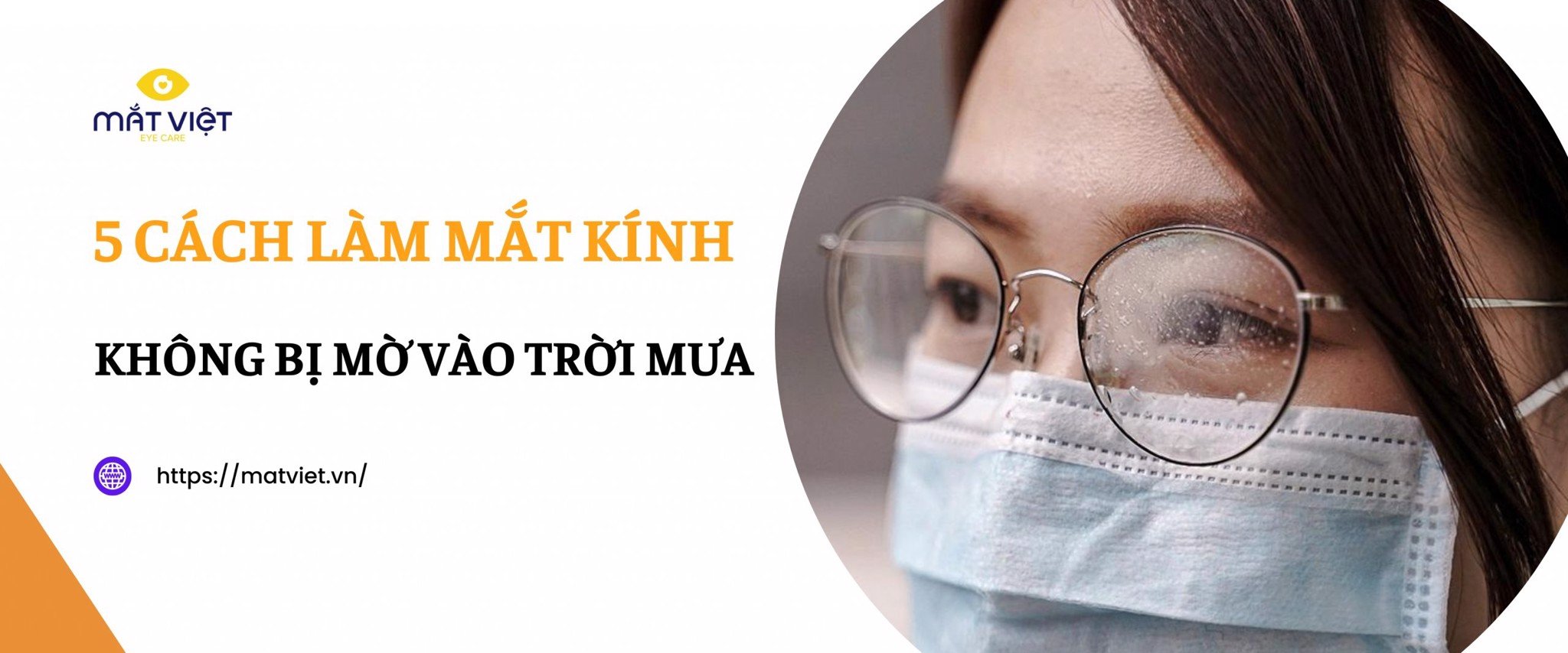 Cách làm mắt kính không bị mờ