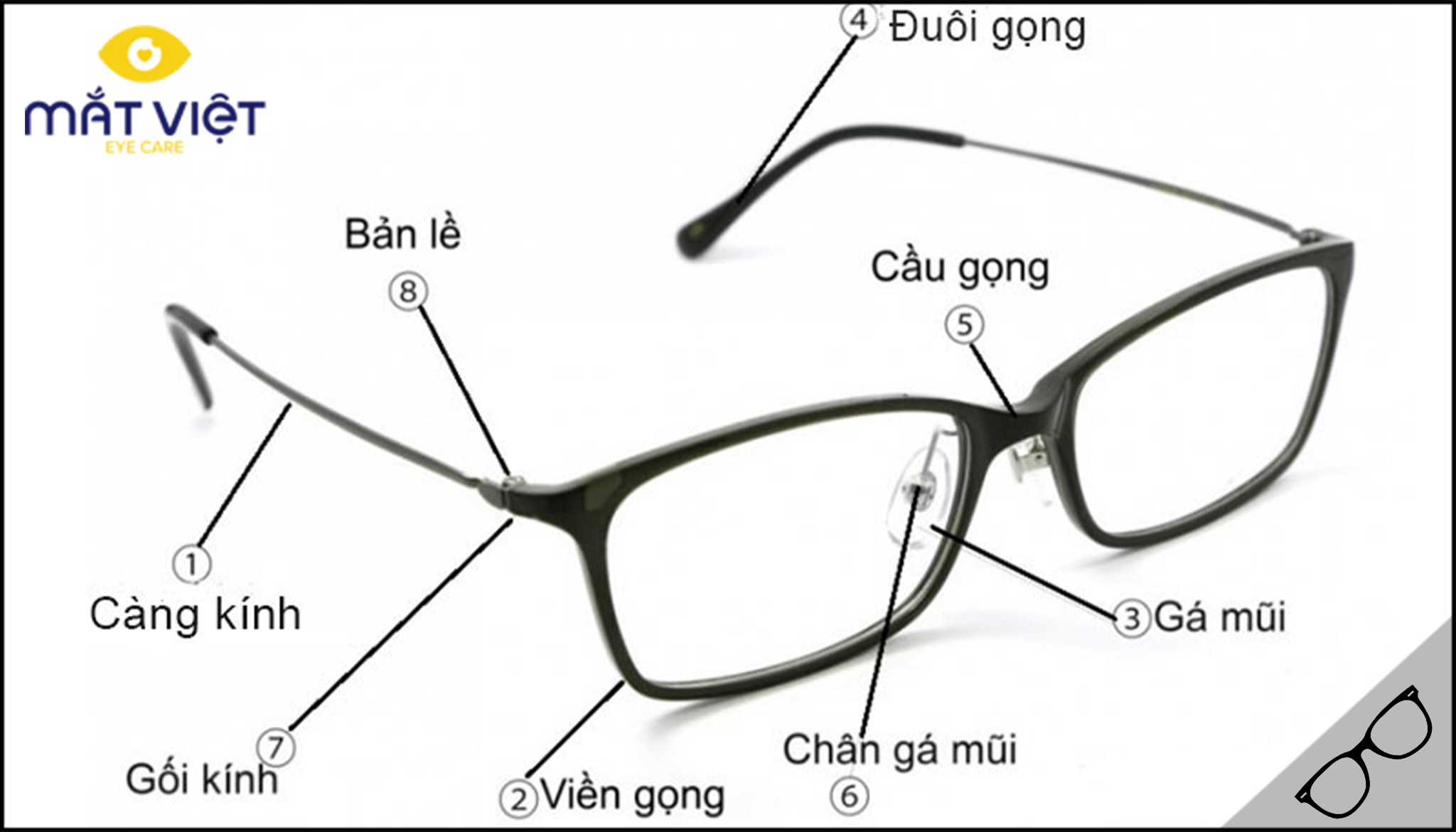 cấu tạo mắt kính Cấu tạo mắt kính