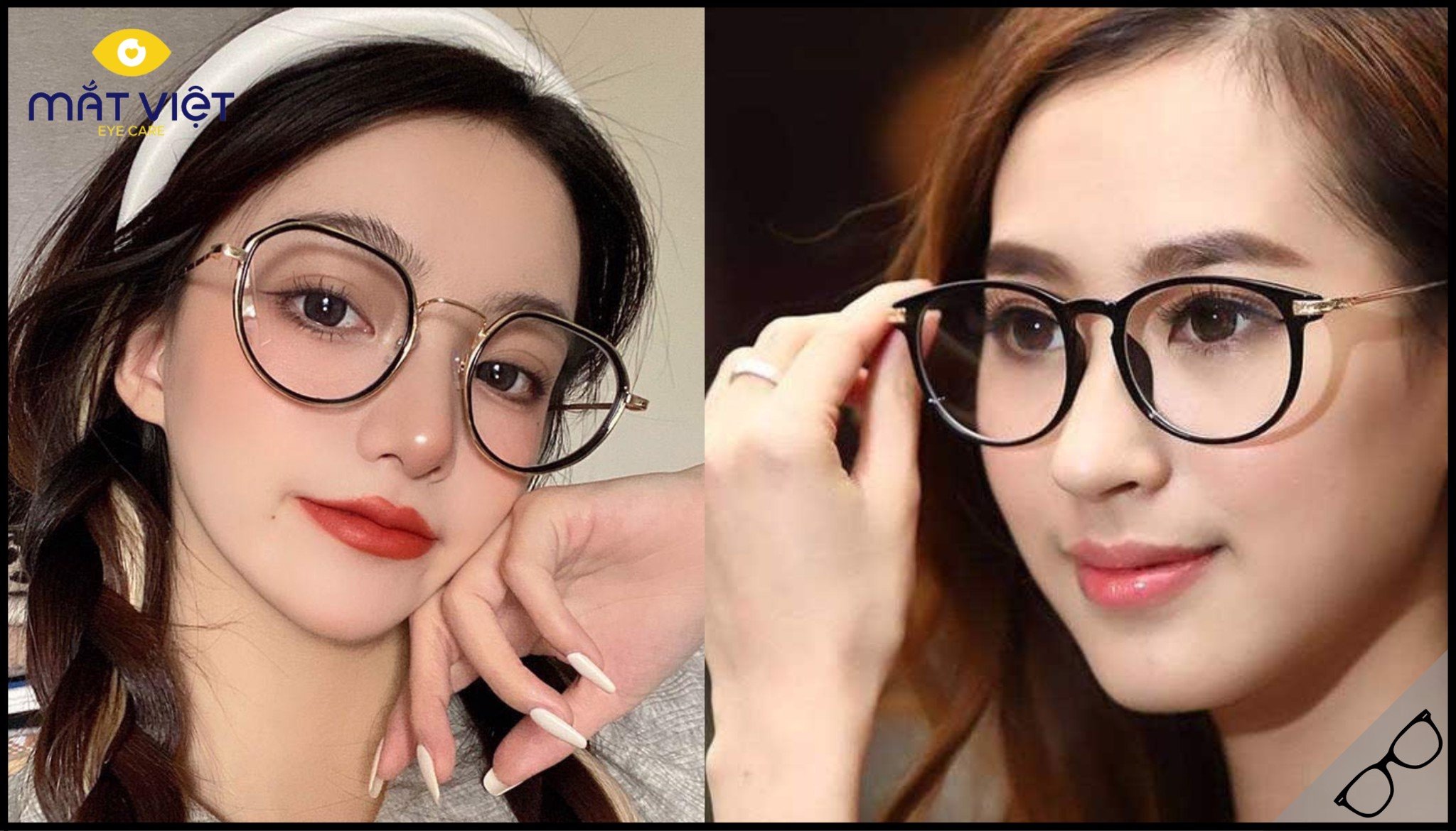 Chọn kính cho mặt trái xoan Chọn kính cho mặt trái xoan